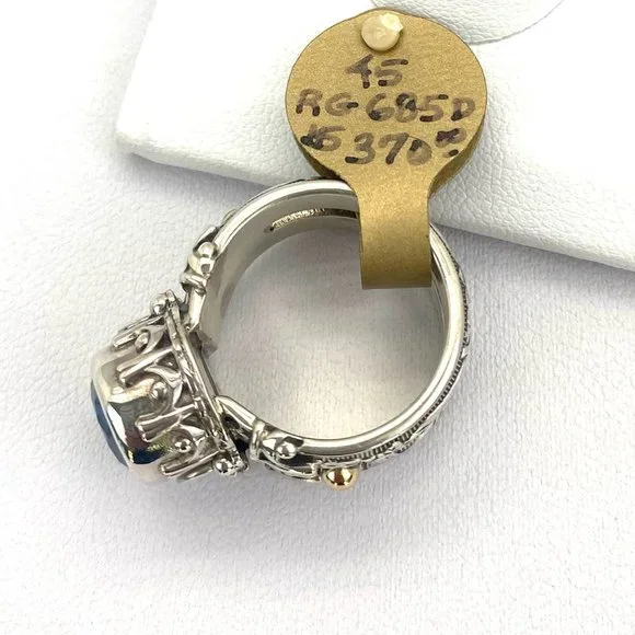 Reve Jewelry London Blue Topaz Ring - Picture 3 of 3